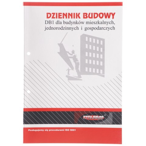 Druk offsetowy Stolgraf książka budowy DB1 P11 A4 36k. (P11)