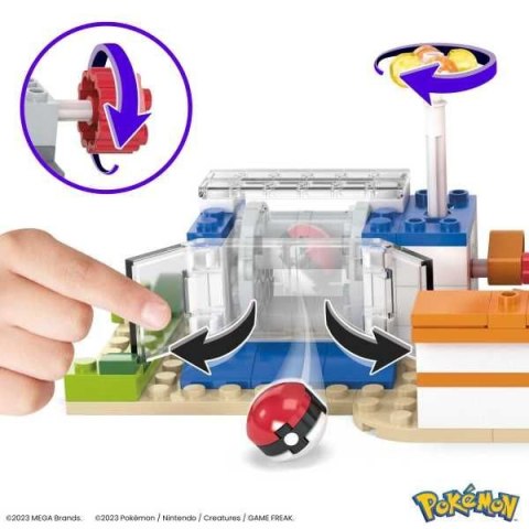 Klocki konstrukcyjne Mega Bloks Pokemon Leśne centrum (HNT93)