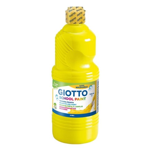 Farba tempera Giotto School Paint kolor: żółty 1000ml 1 kolor. (535502)