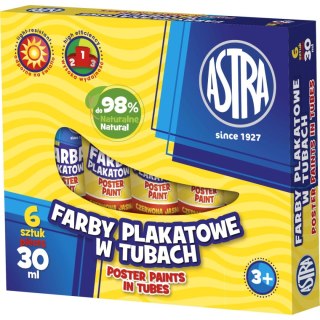 Farby plakatowe Astra tuba kolor: cielisty 30ml 1 kolor. (301120001)