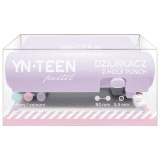 Dziurkacz Yn-teen PASTEL mix 20k