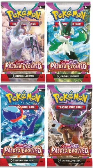 Karty Rebel Pokemon TCG: SV 02 Sleeved Boosters