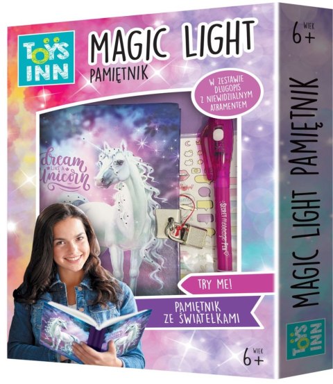 Pamiętnik Stnux Magic Light Unicorn A5 (STN7823)