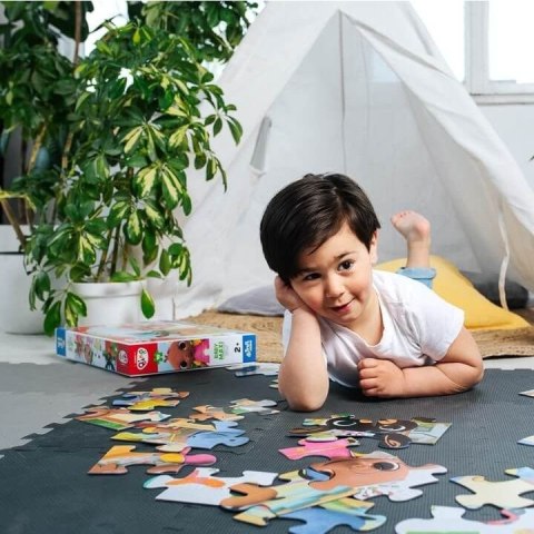 Puzzle Trefl świnka Peppa Baby MAXI 2x10 Królik Bingy 20 el. (43002)