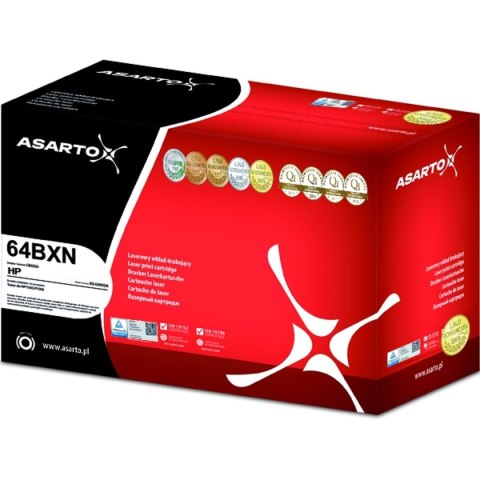 Toner alternatywny Asarto CC364X (AS-LH364XN) HP