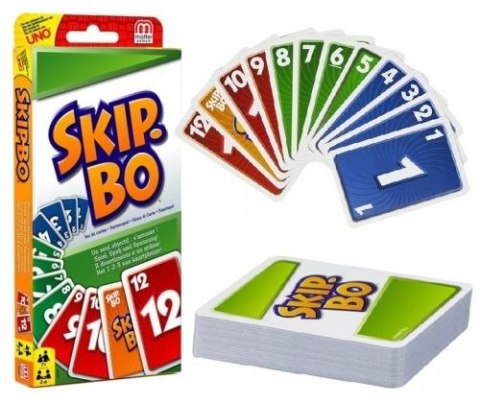 Gra karciana Mattel Skip Bo (52370)