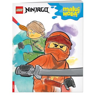 Książka dla dzieci Ameet Lego Ninjago. Maluj wodą