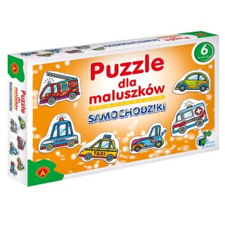 Puzzle Alexander SAMOCHODZIKI DLA MALUCHÓW mix el. (5906018005370)