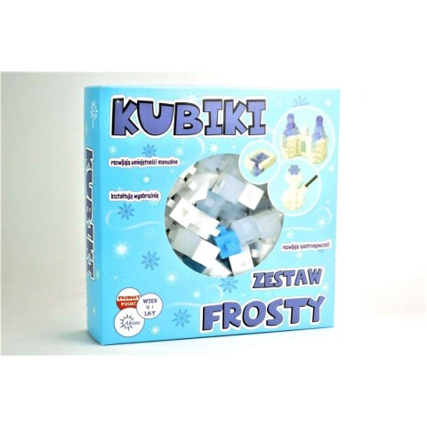 Klocki plastikowe Abino KUBIKI FROSTY