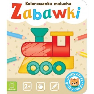 Książeczka edukacyjna Aksjomat Zabawki. Kolorowanka malucha