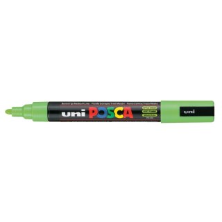 Marker specjalistyczny Uni Posca, zielony średni 1,8-2,5mm okrągła końcówka (PC-5M)