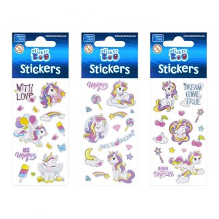 Naklejka (nalepka) Sticker Boo Unicorn 2 (498840)