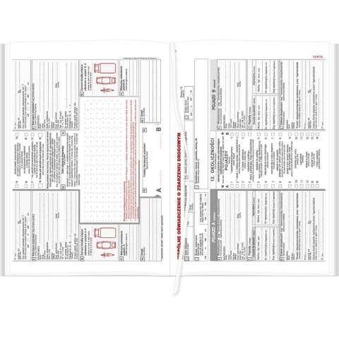 Kalendarz nauczyciela książkowy (terminarz) NEBRASKA CZARNY Wydawnictwo Wokół Nas 2024/2025 A5 tygodniowy A5 (A5TN070B-)