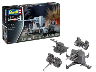 Model do sklejania Revell Flak 37 + Sd.Anh.202 (03325)