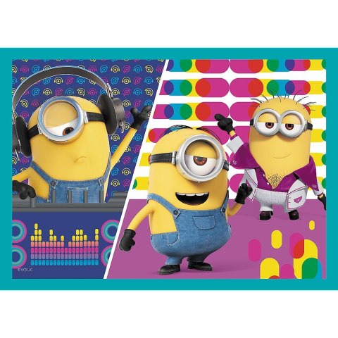 Puzzle Trefl Minionki 4w1 4w1 el. (34339)