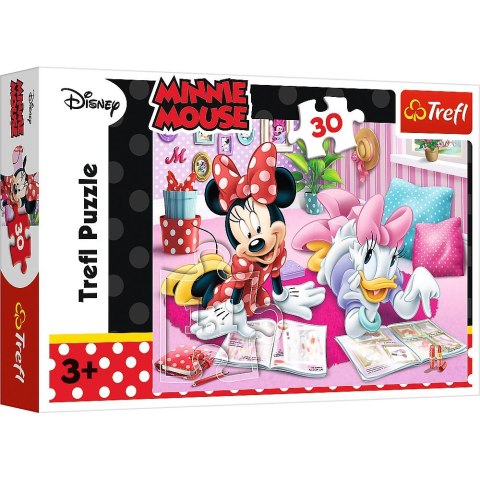 Puzzle Trefl Myszka Minnie Najlepsze przyjaciółki 30 el. (18217)