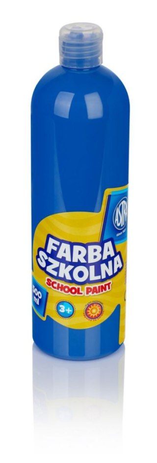 Farby plakatowe Astra kolor: niebieski ciemny 500ml 1 kolor.