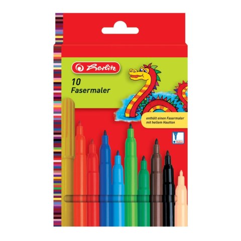 Flamaster Herlitz 10 kol. (8649139)