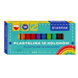 Plastelina Starpak 12 kol. mix (533623)