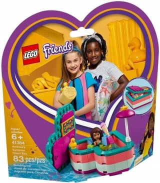 Klocki konstrukcyjne Lego Friends pudełko przyjaźni Andrei (41384)