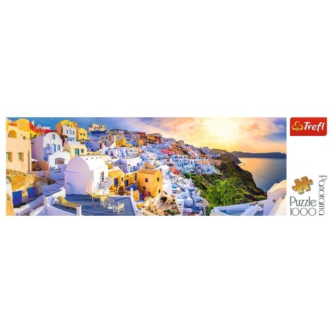 Puzzle Trefl Zachód słońca na Santorini, Grecja (29054)