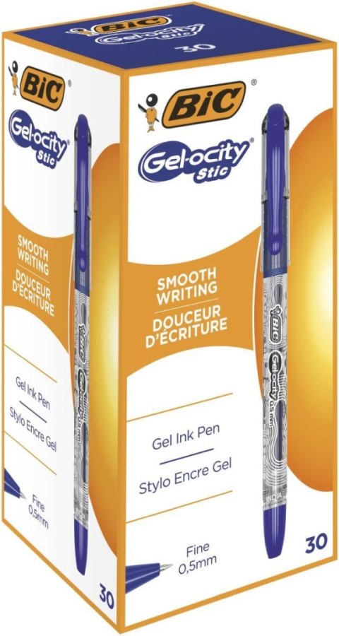 Długopis żelowy Bic GEL_OCITY niebieski 0,5mm (1010266)