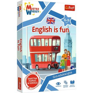 Gra edukacyjna Trefl Mistrz Wiedzy English is Fun (01954)