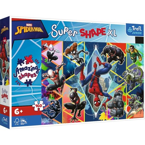 Puzzle Trefl Avengers XL Dołącz do Spidermana 160 el. (50024)