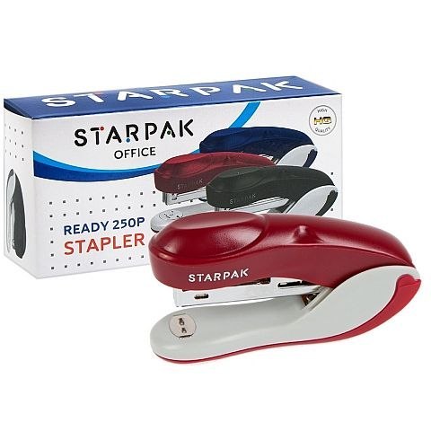 Zszywacz Starpak Office bordowy 16k (439800)