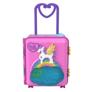 Figurka Mattel Polly Pocket Wakacyjny kurort Zestaw Walizka (HKV43)