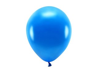 Balon gumowy Partydeco Metalizowane Eco Balloons granatowy 260mm (ECO26M-074)