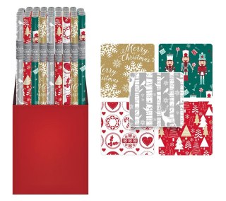 Papier ozdobny Interdruk CHRISTMAS mix [mm:] 200x70 (5902277327048)