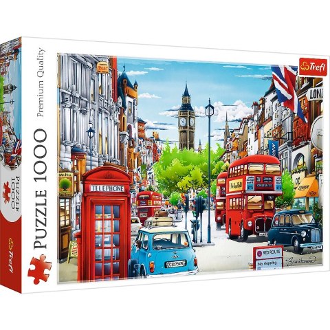 Puzzle Trefl Ulica Londynu 1000 el. (10557)