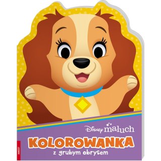 Książka dla dzieci Ameet Disney Maluch. Kolorowanka z grubym obrysem