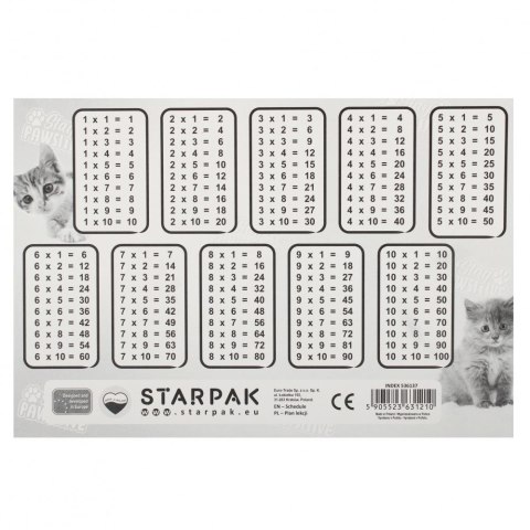 Plan lekcji Starpak Kot (536137)