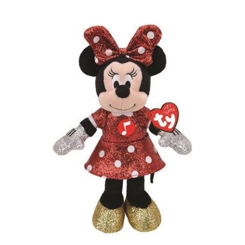 Pluszak Ty Beanie Babies Myszka Minnie z dźwiękiem [mm:] 200 (TY41266)