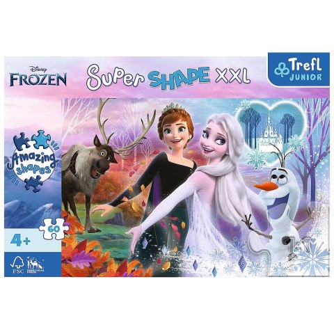 Puzzle Trefl Frozen XXL Tańczące siostry 60 el. (50010)