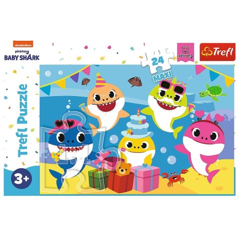 Puzzle Trefl Wesołe Baby Shark 24 el. (14337)