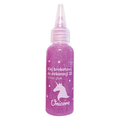 Klej artystyczny Interdruk UNICORN brokatowy 3D 5902277337092 50ml (50ml)