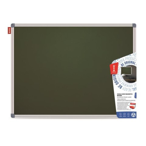 Tablica kredowa magnetyczna Memoboards 150x100cm zielona (TMZ1510AL)