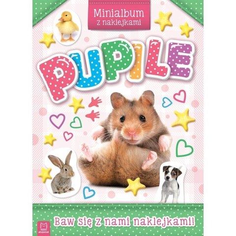 Książeczka edukacyjna Aksjomat Pupile. Minialbum z naklejkami