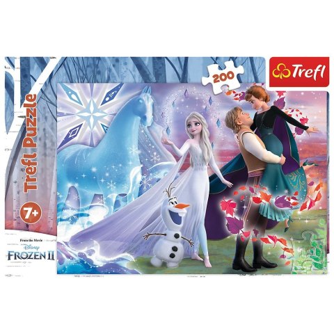 Puzzle Trefl Frozen 2 Magiczny świat sióstr 200 el. (13265)