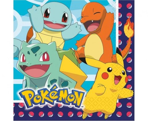 Serwetki Godan Pokemon 16 szt. mix papier [mm:] 330x330 (9904821)