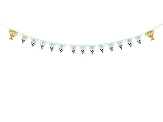 Girlanda Partydeco Happy Birthday Puchary, 2.5 m (GRL109)