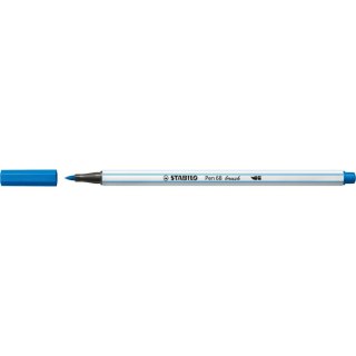 Flamaster Stabilo Pen 68 brush ciemnoniebieski 1 kol. (568/41)