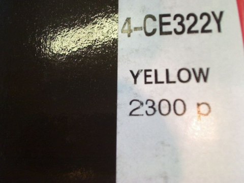 Toner Ce322Y HP Yellow