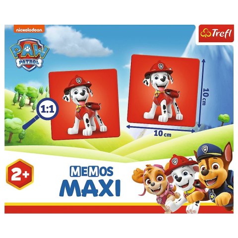 Gra pamięciowa Trefl Memos Maxi Paw Patrol (02264)