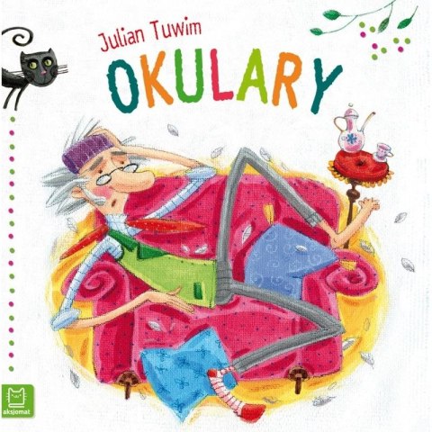 Kolorowanka Aksjomat J. Tuwim - Okulary - duży format (3094)