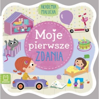 Książeczka edukacyjna Aksjomat Akademia malucha. Moje pierwsze zdania