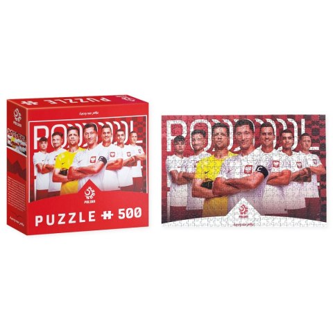 Puzzle Interdruk PZPN 1000 drużyna 500 el. (5902277344687)